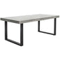 Outdoor Dining Table Large Grey-Outdoor Dining Tables-Moe's Home-LOOMLAN