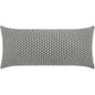 Outdoor Dot Dash Lumbar Pillow - Grey-Outdoor Pillows-D.V. Kap-LOOMLAN