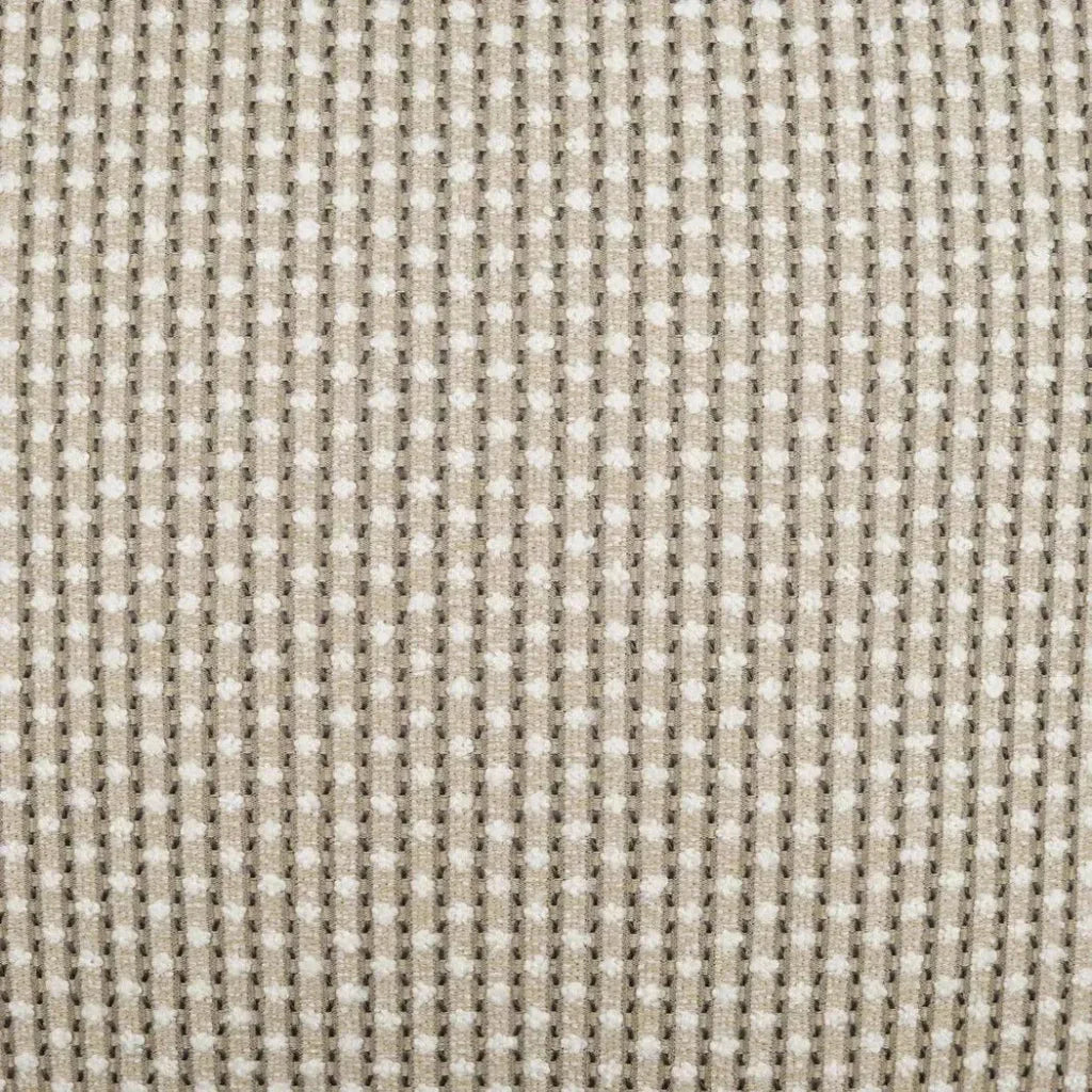 Outdoor Dot Dash Lumbar Pillow - Taupe-Outdoor Pillows-D.V. Kap-LOOMLAN