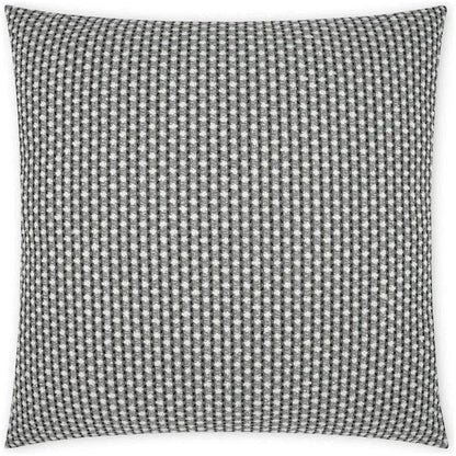Outdoor Dot Dash Pillow - Grey-Outdoor Pillows-D.V. Kap-LOOMLAN