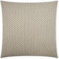 Outdoor Dot Dash Pillow - Taupe-Outdoor Pillows-D.V. Kap-LOOMLAN