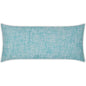Outdoor Double Trouble Lumbar Pillow - Turquoise-Outdoor Pillows-D.V. Kap-LOOMLAN