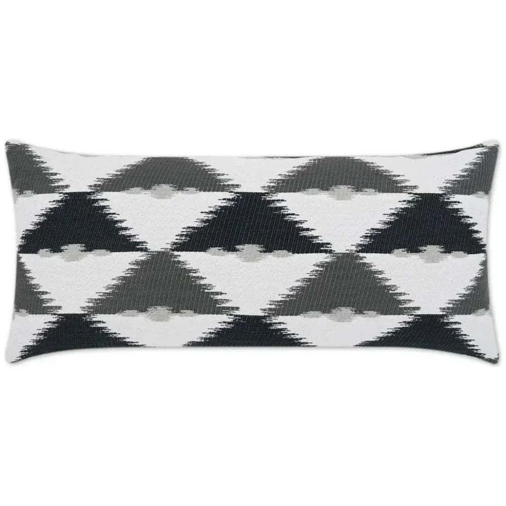 Outdoor Duality Lumbar Pillow - Domino-Outdoor Pillows-D.V. Kap-LOOMLAN