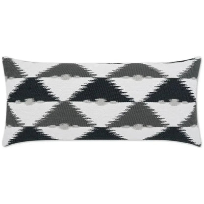 Outdoor Duality Lumbar Pillow - Domino-Outdoor Pillows-D.V. Kap-LOOMLAN