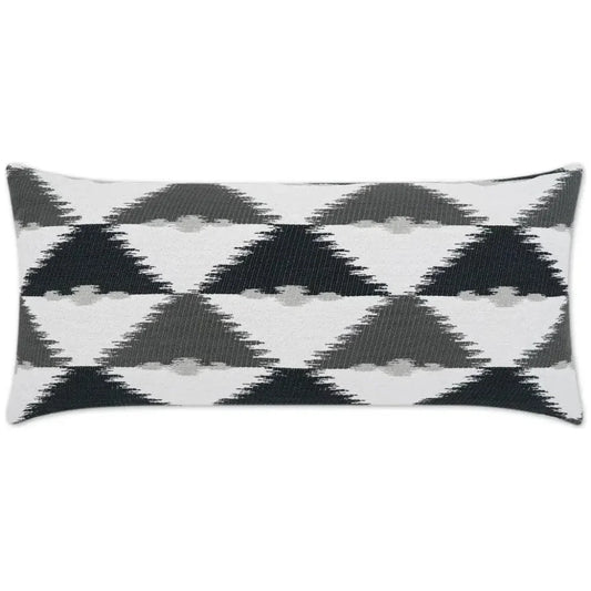 Outdoor Duality Lumbar Pillow - Domino-Outdoor Pillows-D.V. Kap-LOOMLAN