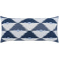 Outdoor Duality Lumbar Pillow - Indigo-Outdoor Pillows-D.V. Kap-LOOMLAN