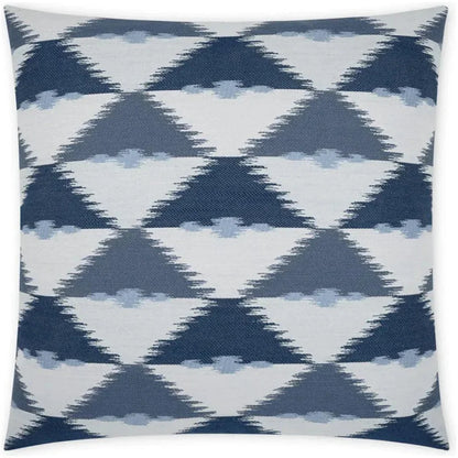 Outdoor Duality Pillow - Indigo-Outdoor Pillows-D.V. Kap-LOOMLAN