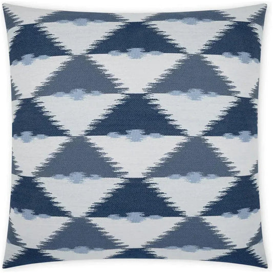 Outdoor Duality Pillow - Indigo-Outdoor Pillows-D.V. Kap-LOOMLAN