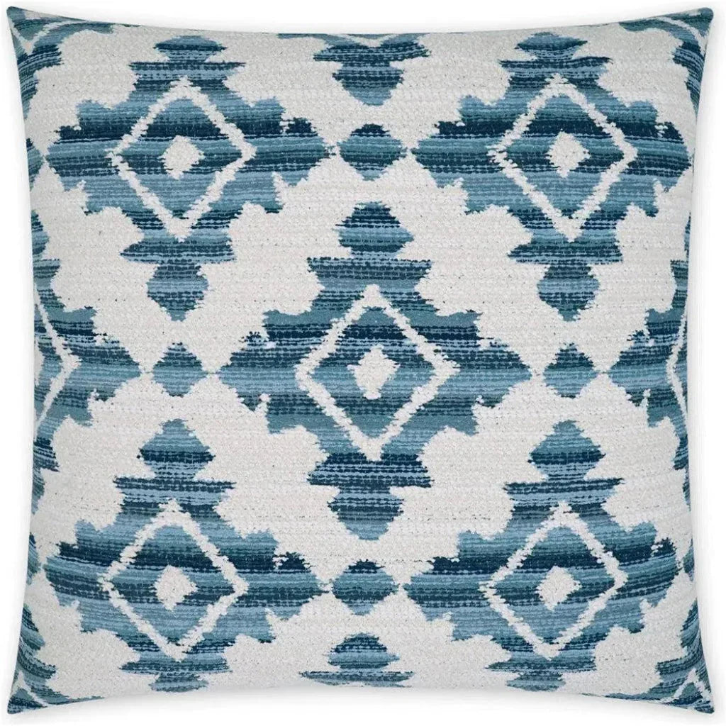 Outdoor Elmaple Pillow - Azure-Outdoor Pillows-D.V. Kap-LOOMLAN