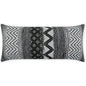 Outdoor Embolden Lumbar Pillow - Charcoal-Outdoor Pillows-D.V. Kap-LOOMLAN