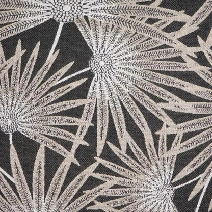 Outdoor Etta Pillow - Black-Outdoor Pillows-D.V. Kap-LOOMLAN