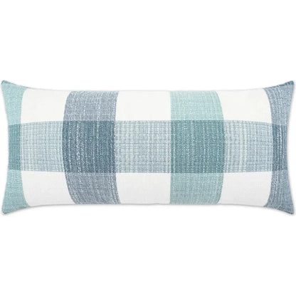 Outdoor Farmhouse Lumbar Pillow - Spa-Outdoor Pillows-D.V. Kap-LOOMLAN