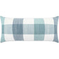 Outdoor Farmhouse Lumbar Pillow - Spa-Outdoor Pillows-D.V. Kap-LOOMLAN
