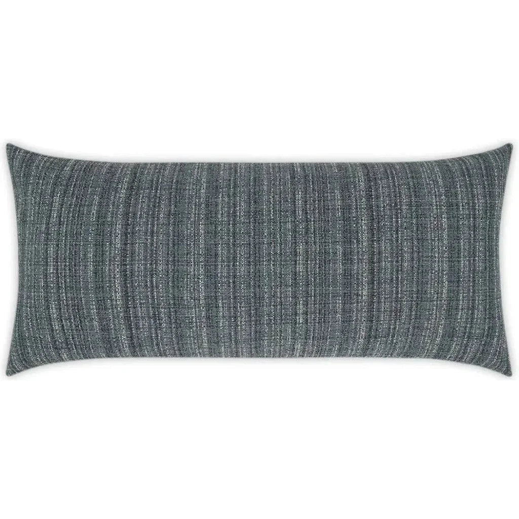 Outdoor Fiddledidee Lumbar Pillow - Navy-Outdoor Pillows-D.V. Kap-LOOMLAN