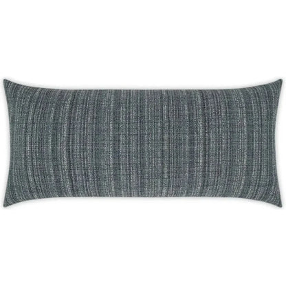 Outdoor Fiddledidee Lumbar Pillow - Navy-Outdoor Pillows-D.V. Kap-LOOMLAN