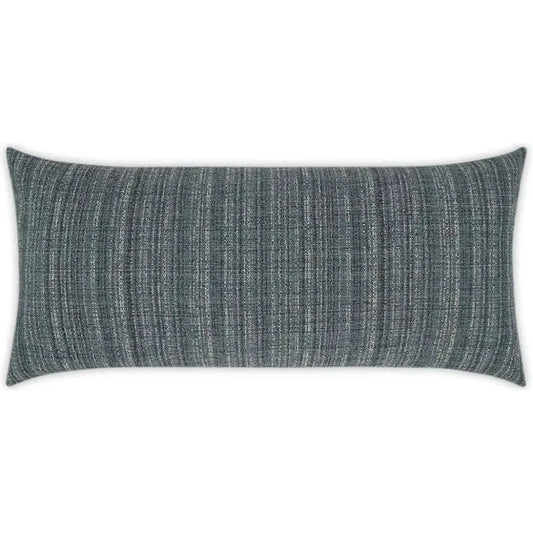 Outdoor Fiddledidee Lumbar Pillow - Navy-Outdoor Pillows-D.V. Kap-LOOMLAN