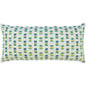 Outdoor Fifi Lumbar Pillow - Green-Outdoor Pillows-D.V. Kap-LOOMLAN