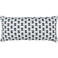 Outdoor Fifi Lumbar Pillow - Indigo-Outdoor Pillows-D.V. Kap-LOOMLAN