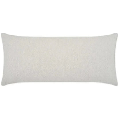 Outdoor Gowan Lumbar Pillow - Vanilla-Outdoor Pillows-D.V. Kap-LOOMLAN