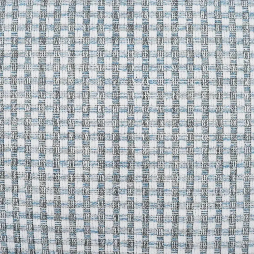 Outdoor Heart Stone Lumbar Pillow - Blue-Outdoor Pillows-D.V. Kap-LOOMLAN