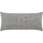 Outdoor Heart Stone Lumbar Pillow - Grey-Outdoor Pillows-D.V. Kap-LOOMLAN