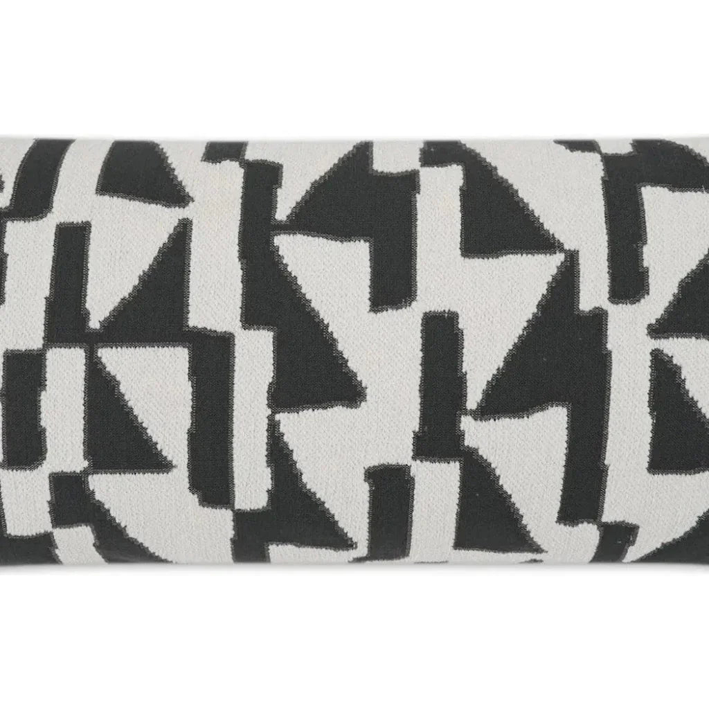 Outdoor Imka Lumbar Pillow - Grey-Outdoor Pillows-D.V. Kap-LOOMLAN