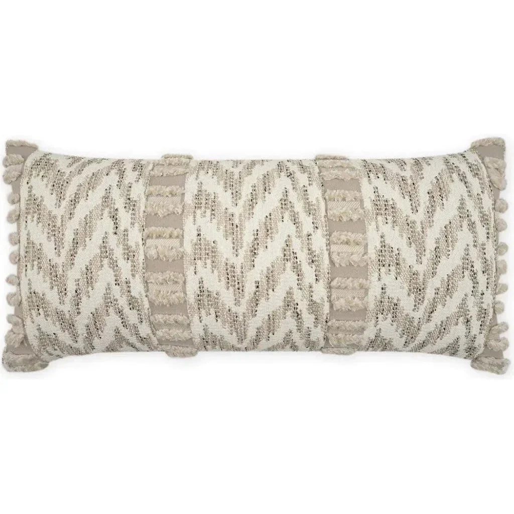 Outdoor Indiana Lumbar Pillow - Linen-Outdoor Pillows-D.V. Kap-LOOMLAN