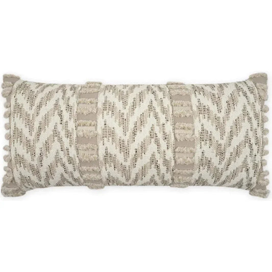Outdoor Indiana Lumbar Pillow - Linen-Outdoor Pillows-D.V. Kap-LOOMLAN
