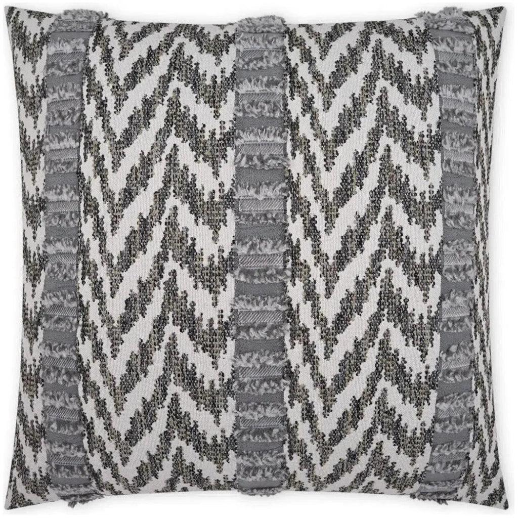 Outdoor Indiana Pillow - Grey-Outdoor Pillows-D.V. Kap-LOOMLAN