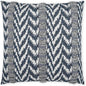 Outdoor Indiana Pillow - Indigo-Outdoor Pillows-D.V. Kap-LOOMLAN