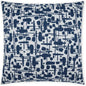 Outdoor Jargon Pillow - Blue-Outdoor Pillows-D.V. Kap-LOOMLAN