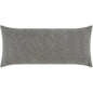 Outdoor Justify Lumbar Pillow - Slate-Outdoor Pillows-D.V. Kap-LOOMLAN