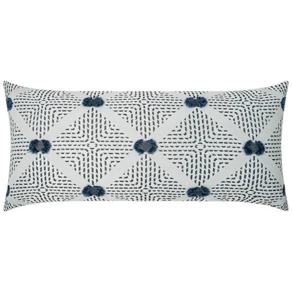 Outdoor Kelly Lumbar Pillow-Outdoor Pillows-D.V. Kap-LOOMLAN