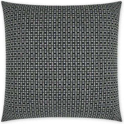 Outdoor Kittery Pillow - Ebony-Outdoor Pillows-D.V. Kap-LOOMLAN
