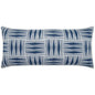 Outdoor Kizomba Lumbar Pillow - Blue-Outdoor Pillows-D.V. Kap-LOOMLAN