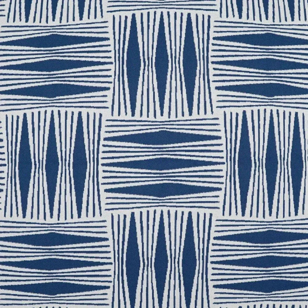 Outdoor Kizomba Pillow - Blue-Outdoor Pillows-D.V. Kap-LOOMLAN