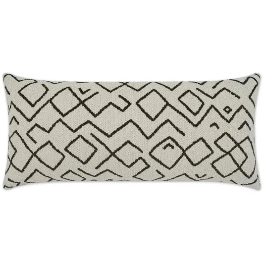 Outdoor Kraken Lumbar Pillow - Natural-Outdoor Pillows-D.V. Kap-LOOMLAN