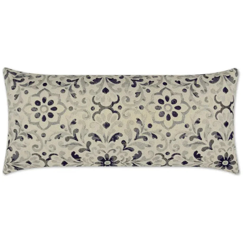 Outdoor Laura Lumbar Pillow-Outdoor Pillows-D.V. Kap-LOOMLAN