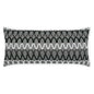 Outdoor Lozenge Lumbar Pillow-Outdoor Pillows-D.V. Kap-LOOMLAN