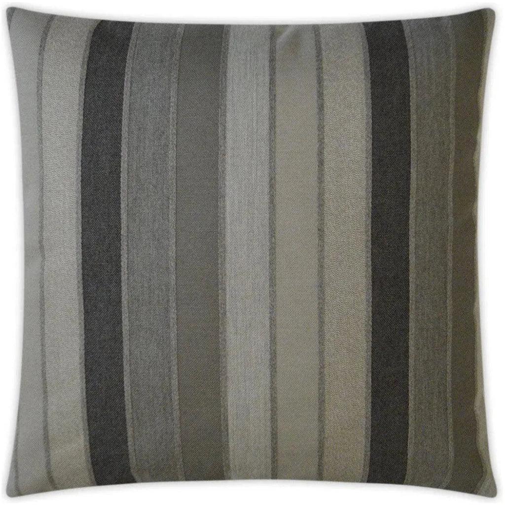 Outdoor Lucy Pillow - Asphalt-Outdoor Pillows-D.V. Kap-LOOMLAN