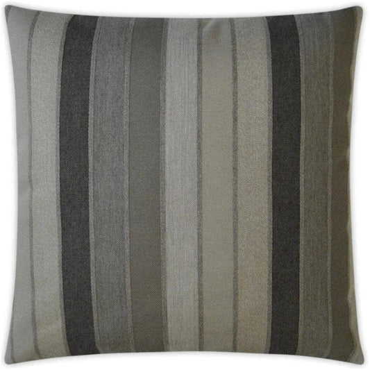 Outdoor Lucy Pillow - Asphalt-Outdoor Pillows-D.V. Kap-LOOMLAN