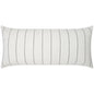 Outdoor Malibu Lumbar Pillow - White-Outdoor Pillows-D.V. Kap-LOOMLAN