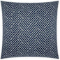 Outdoor Mandros Pillow - Navy-Outdoor Pillows-D.V. Kap-LOOMLAN