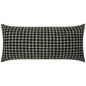 Outdoor Maxim Lumbar Pillow - Black-Outdoor Pillows-D.V. Kap-LOOMLAN