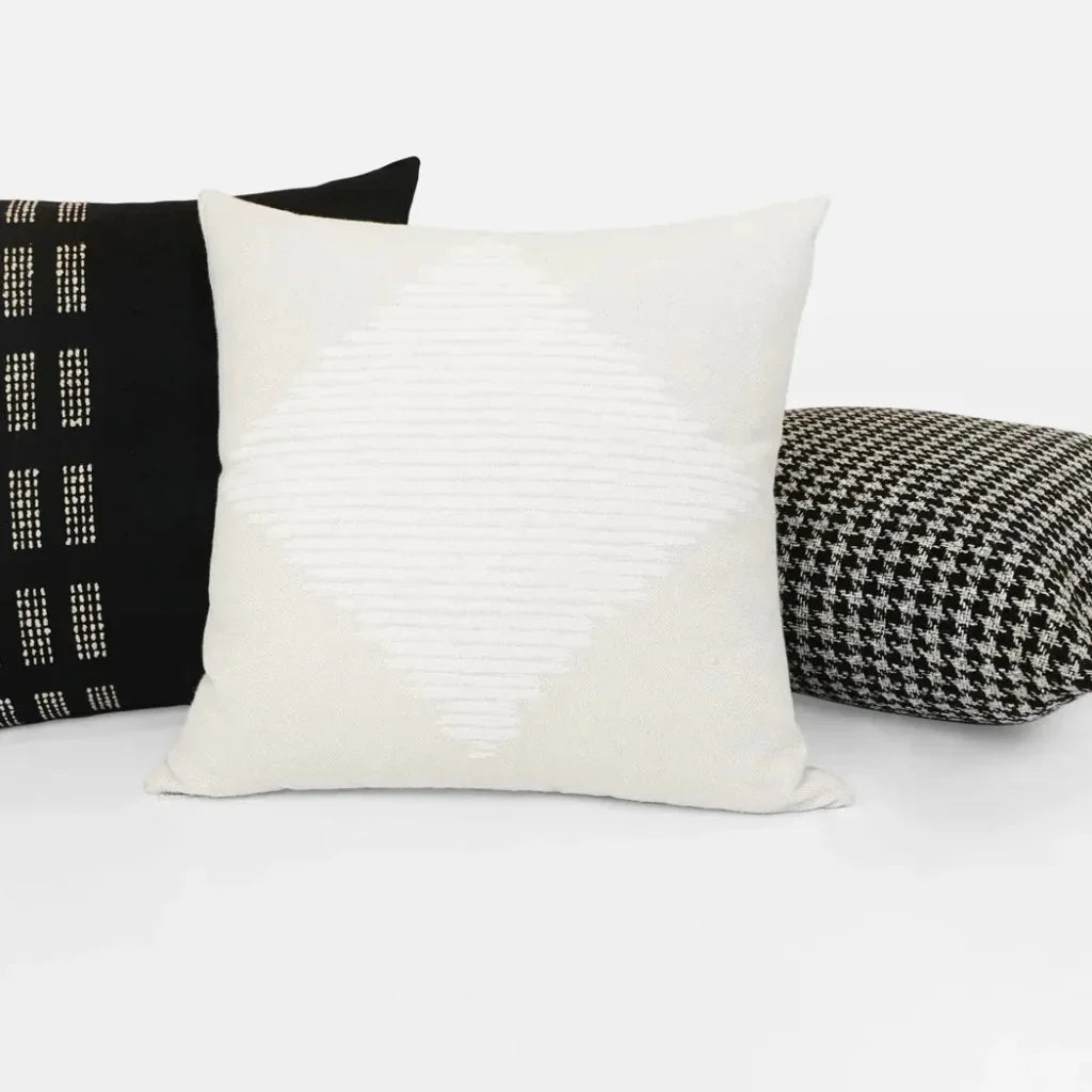 Outdoor Maxim Pillow - Black-Outdoor Pillows-D.V. Kap-LOOMLAN