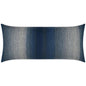 Outdoor Meditate Lumbar Pillow - Indigo-Outdoor Pillows-D.V. Kap-LOOMLAN