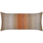 Outdoor Meditate Lumbar Pillow - Orange-Outdoor Pillows-D.V. Kap-LOOMLAN