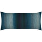 Outdoor Meditate Lumbar Pillow - Turquoise-Outdoor Pillows-D.V. Kap-LOOMLAN