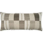 Outdoor Mickey Lumbar Pillow - Taupe-Outdoor Pillows-D.V. Kap-LOOMLAN