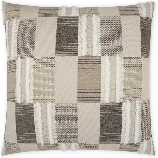 Outdoor Mickey Pillow - Taupe-Outdoor Pillows-D.V. Kap-LOOMLAN